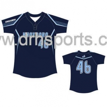 Sublimated Softball Jersey Manufacturers in Gracefield